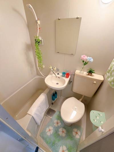 バランス良い清潔感ある３点ユニット！洗浄便座希望はご相談可能