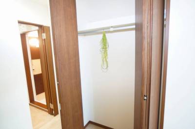 十分な広さのクローゼット