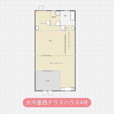 
フルリノベーション済みで、とても綺麗な物件です。

