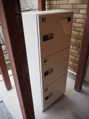 宅配BOX完備！