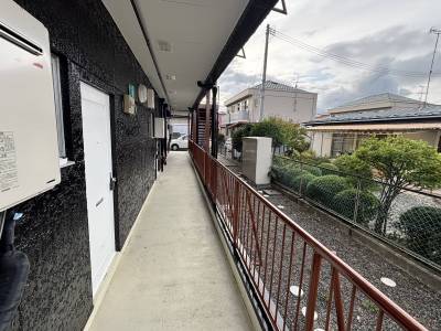 共有部も綺麗にしてます