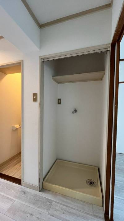 室内洗濯機置場あります