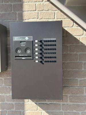 不在時も安心!! 忙しい家庭に嬉しい宅配設備。