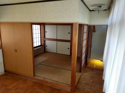 ２F洋室+和室（6帖+4.5帖）