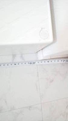 防水洗濯パンは単身向け60㎝サイズ対応です。