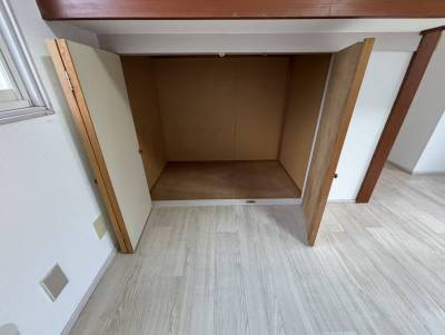 ゆったりとした収納力で急な来客でも安心