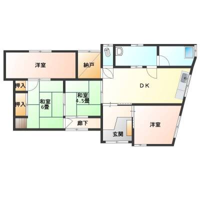 暮らしやすい平家の間取りです♪