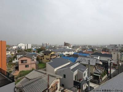 ベランダからの眺望です