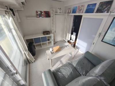 二重窓　ポリカーボネート洋風襖　LPプレーヤー