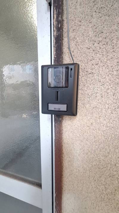 モニター付きインターホンでセキュリティもバッチリ♪