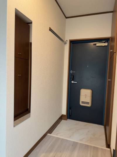 大きめの鏡を設置