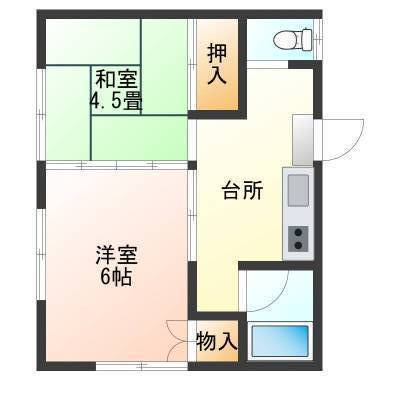 日当たりが良い部屋
