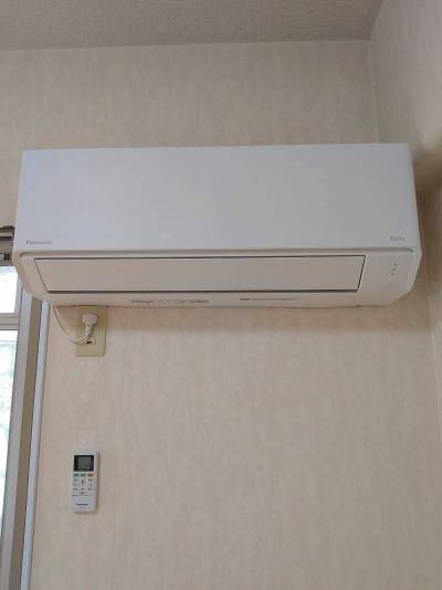 新調エアコンで夏冬安心快適