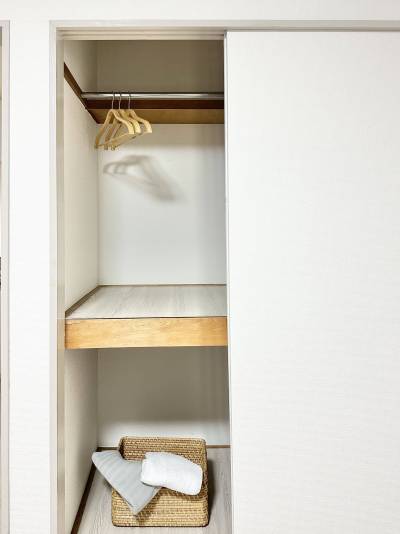 収納付きで快適にお過ごしいただけます。