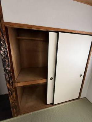 大容量の収納あり