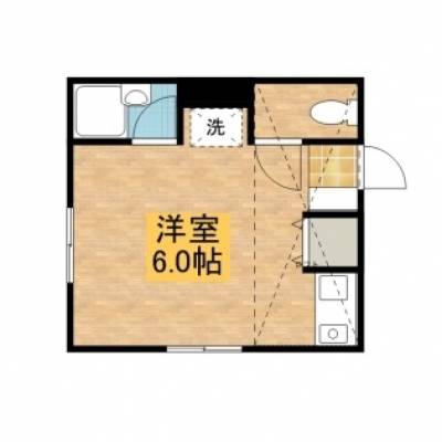 二面採光で光溢れる明るい部屋