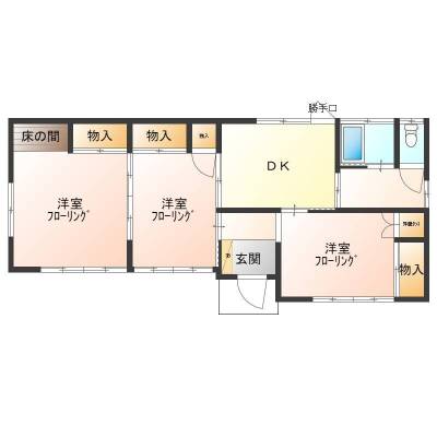 床全てフローリング