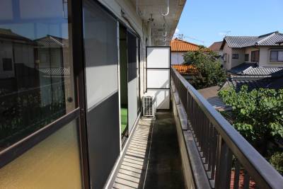 ベランダです。