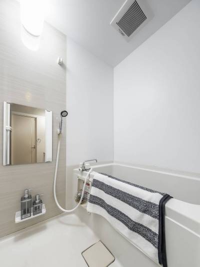 シンプルで使いやすいお風呂