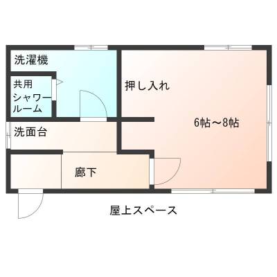 兵庫県神戸市中央区 アルテ国香通501の間取り図