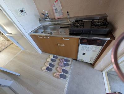 新品キッチン