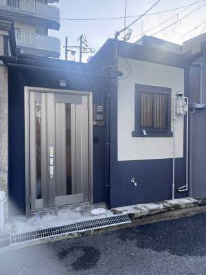 玄関ドア取替済み