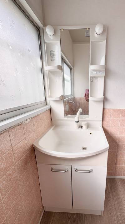 使いやすい独立洗面台