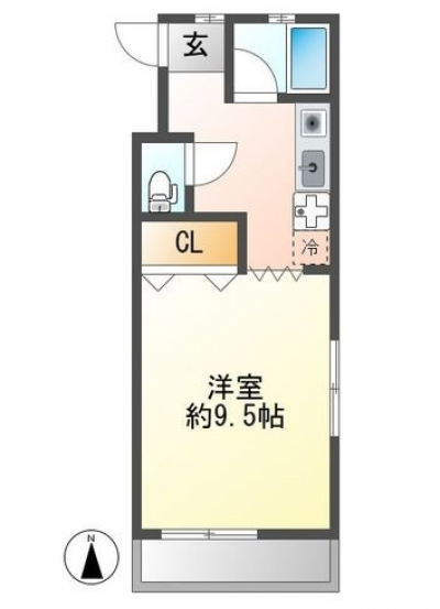 広い部屋残り１部屋