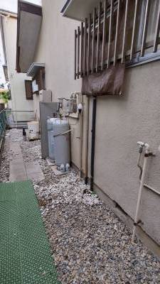 建物の裏側