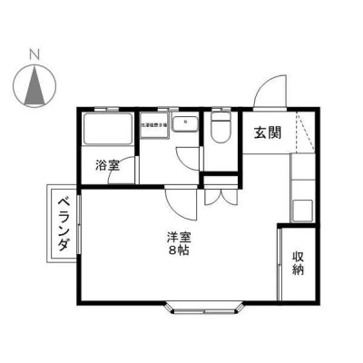 広めのワンルームになります♪