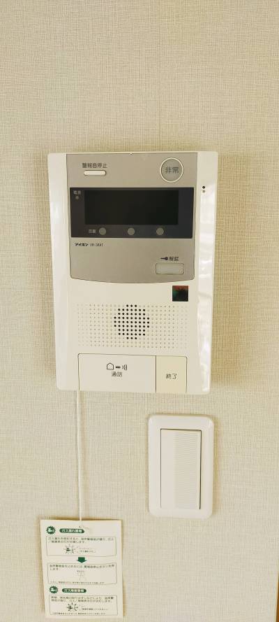 オートロックインターホンです