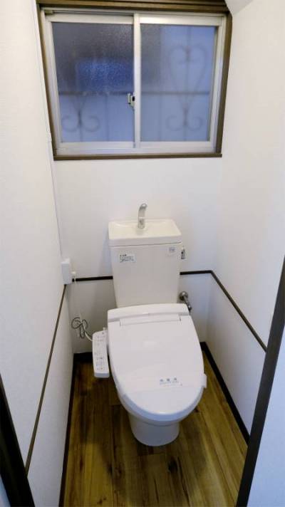 ウォシュレットは新品に交換