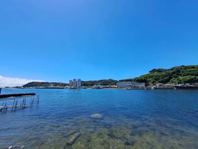 海まで15メートル