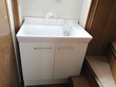 独立洗面台も新品！毎日の洗顔＆歯磨きも快適です