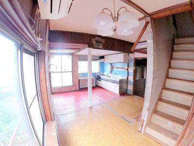 2階にある洗面台