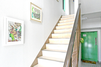 花額で癒されます。エレベーターあります。