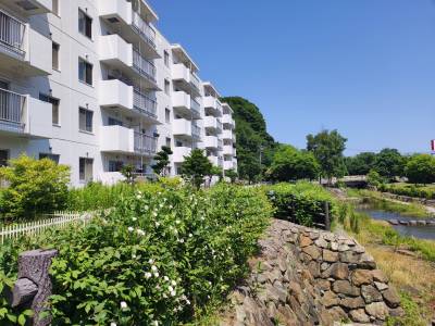 緑に囲まれた住環境