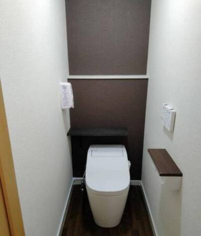 トイレは、Panasonicの泡で洗うアラウーノ完備！