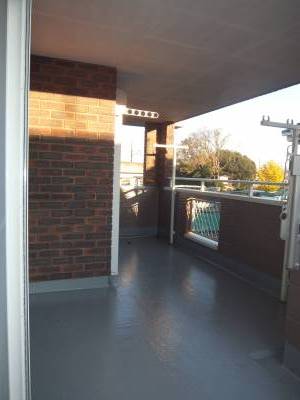 広々バルコニー