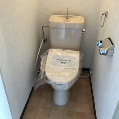 ウォシュレット新設しました。