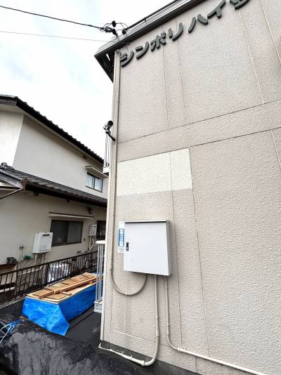 防犯カメラ設置してあります。