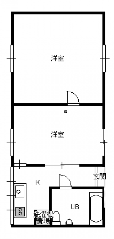２K　全室フローリング