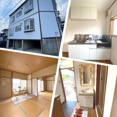 閑静な住宅街に佇む別荘風の外観です