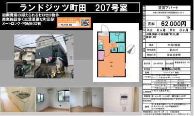 神奈川県相模原市南区 LandSitz町田207の間取り図