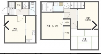 広々4DKの間取り(^o^)