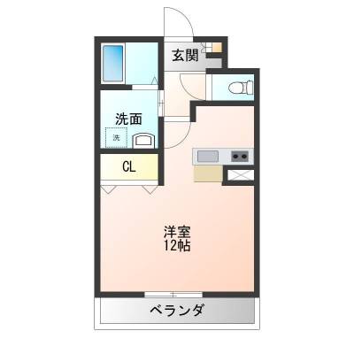 広め！南角２階♪陽当たり抜群！