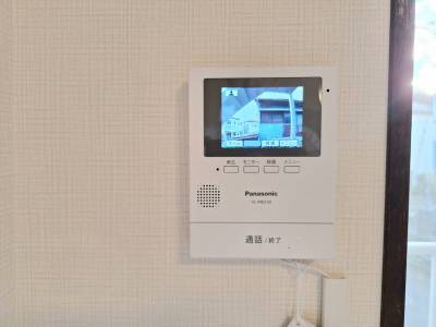 新品モニター付きインターホン