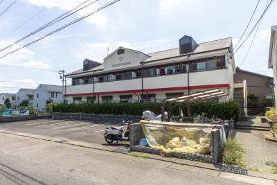 ゴミ置き場が敷地内で24時間365日ok出せて楽々♪
