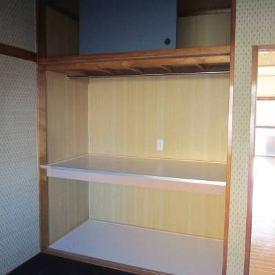 和室フリー収納
コンセント付き