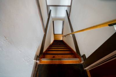 南側階段です。